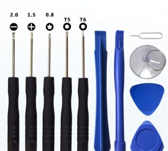 11 In 1 Mobile Phone Disassembly Tool 11pcs Set of Multifunction Screwdriver Set Repair Combination for IPhone and Android