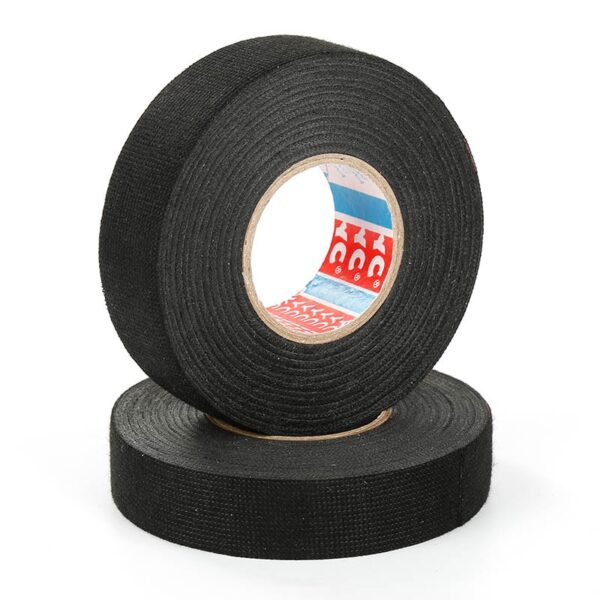 15 Meter Heat Resistant Flame Retardant Tape Adhesive Cloth Electrical Heat Tape For Car Cable Harness Wiring Loom Protection - Image 3
