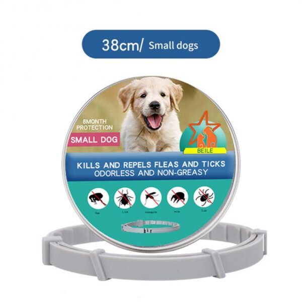 1Pc Pet Flea And Tick Collar For Dogs Cats Adjustable Prevention Pet Collar Pest Anti-mosquito Insect Repellent Puppy Supplies - Image 4