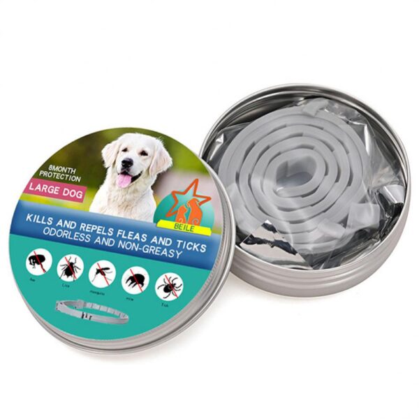 1Pc Pet Flea And Tick Collar For Dogs Cats Adjustable Prevention Pet Collar Pest Anti-mosquito Insect Repellent Puppy Supplies - Image 6