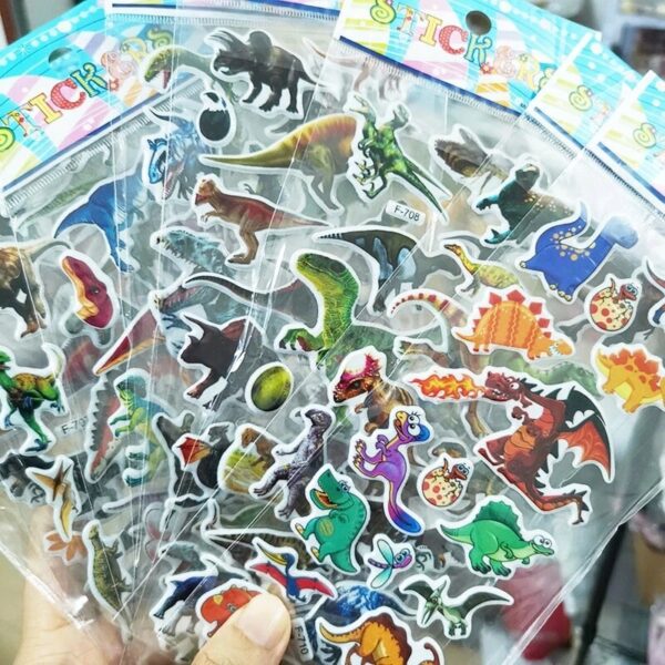 40 Mixed Packs Kids Stickers Puffy Bulk Stickers for Girl Boy Birthday Gift Scrapbooking Animals Cartoon - Image 4