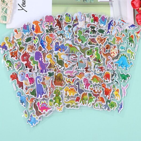 40 Mixed Packs Kids Stickers Puffy Bulk Stickers for Girl Boy Birthday Gift Scrapbooking Animals Cartoon - Image 6