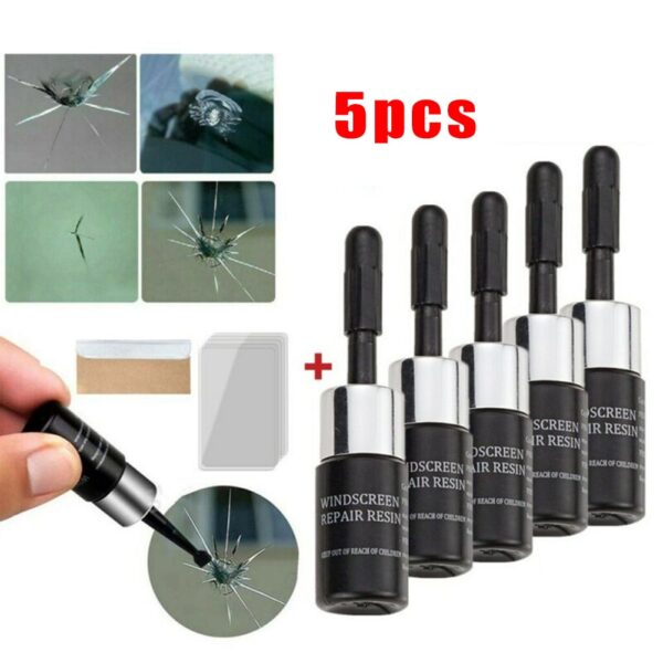 Automotive Glass Nano Repair Glue Fluid Car Windshield Repair Resin Cracked Glass Repair Kit Glass Corrector Car Crack Repairing - Image 3