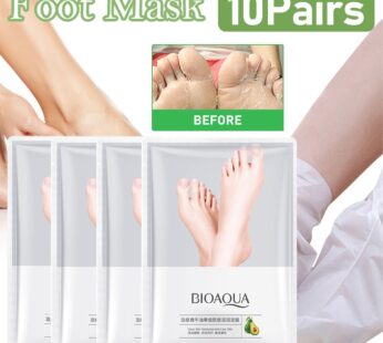 Avocado&Niacinamide Foot SPA Pedicure Socks Natural Exfoliating Socks Moisturing Foot Peel Mask for Beauty & Personal Care