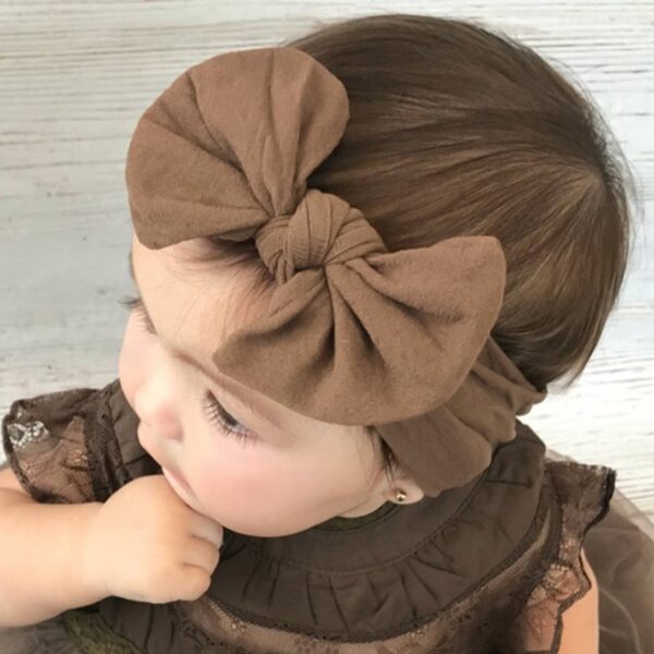 Baby Girl Headband Infant Hair Accessories Bows Newborn Headwear Rabbit Ear Elastic Gift Toddler Bandage Ribbon Soft Bowknot - Image 2