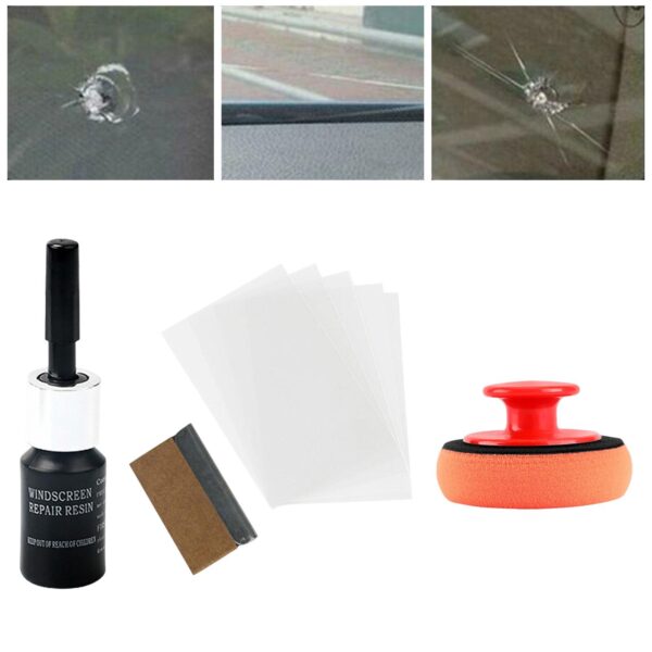 Car Windshield Crack Repair Kit Nano Fluid Filler for Star Shaped Crack Scratch Remover Automotive Glass Nano Repair Fluids - Image 5