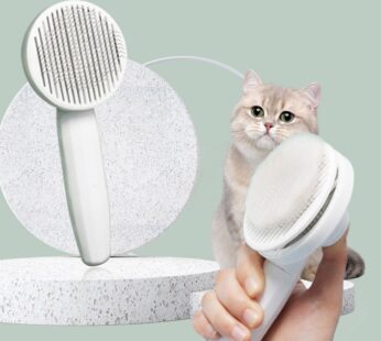 Cat Comb Hair Removal Pet Magic Comb One Click Floating Hair Removal Cat Dog Universal Cleaning Beauty Supplies