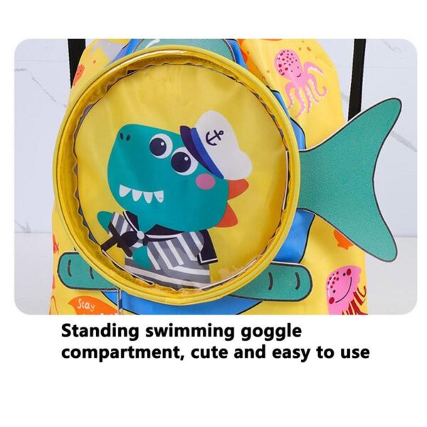 Children Waterproof Swimming Bag Wet and Dry Separation Kids Backpack Lightweight Cute Kid Beach Sports Storage Backpack 2 Sizes - Image 3