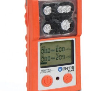 INDUSTRIAL SCIENTIFIC Gas Detectors Portable Ventis MX4 MULTI-GAS DETECTOR TAKES