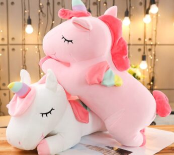 Kawaii Horse Plush 25/50cm Soft Stuffed Huggable Dolls Animal Acompany Toys Children Girl Birthday Gifts