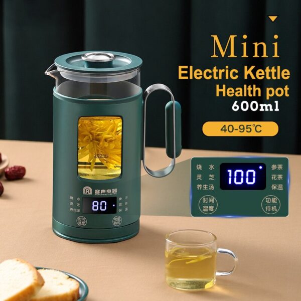 LED Digital Display Multifunctional Electric Kettle Household Stainless Steel Insulation Health Pot Teapot With Filter