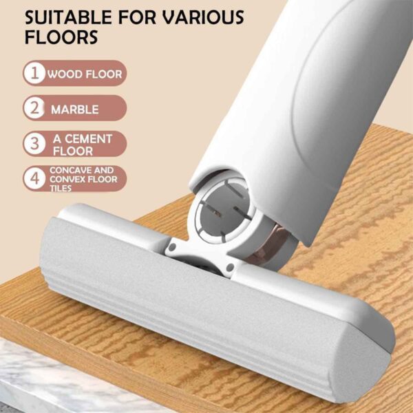 Mini Mop Portable Mini Mop Suitable for Kitchen Bedroom Bathroom and Tabletop Glass Cleaning