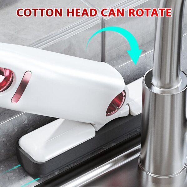 Mini Mop Powerful Squeeze Mini Mop Folding Home Cleaning Mops with Self-squeezing Floor Washing Mops Desk Window Car Clean Tools - Image 3