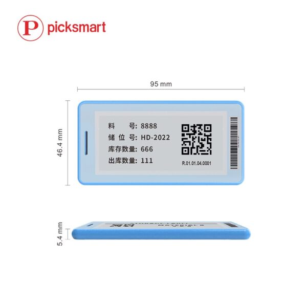 Picksmart NFC ESL 2.9 Batteryless Smart Card Esl Electronic Shelf Label Digital E-ink Display Price Tag Demo Kit - Image 4