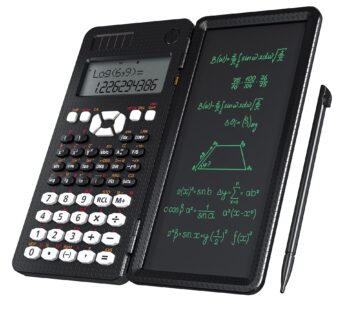 Scientific Calculator With Writing Tablet 991MS 349 Functions Engineering Financial calculator For School Students Office Solar