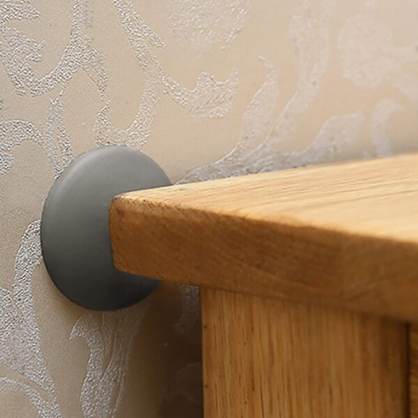 Self Adhesive Rubber Home Door Doorknob Back Wall Protector Crash Pad Handle Bumper Guard Stopper Home Improvement Products - Image 3