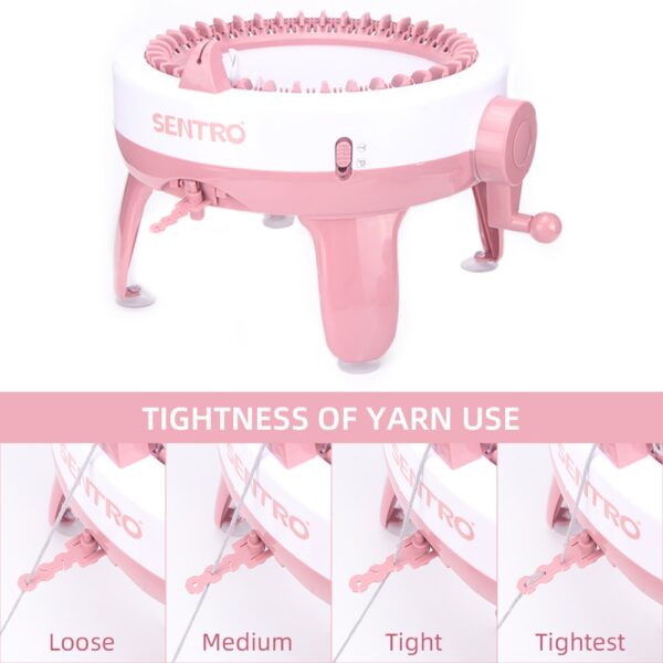 Sentro Knitting Machine Craft Project 40 Needle Hand Knitting Machine Kit for Knitting Craft Such as Scarves/Hats/Sweaters/Glove - Image 3