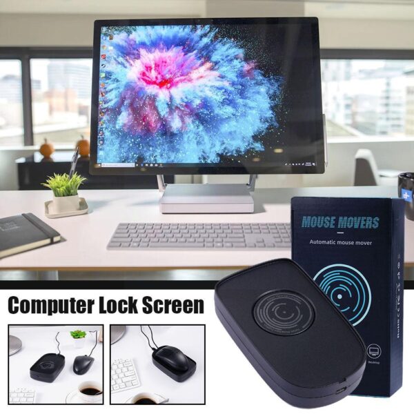 Virtual Mouse Anti-sleep Automatic Movement To Prevent Computer Mouse Mouse Screen Lock Electronic Mover Artifact R2n6 - Image 2