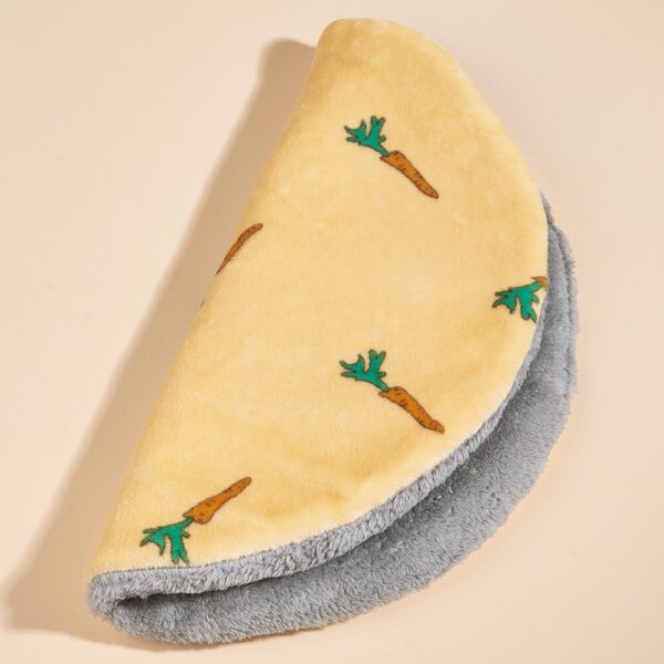 Winter Round Sleeping Mats For Cats Dogs Soft Cozy Warm Blankets Puppy Kitten Bed Sofa Cushion Travel Pet Car Mat Cat Supplies - Image 4